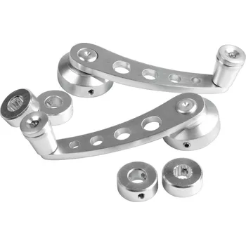 Lampa Sportovní hliníkové kliky do auta ke stahování oken ALUMINIUM RACING LEVERS 10 cm