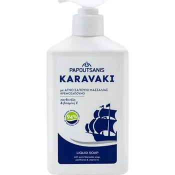 Mýdlo Mýdlo tekuté řecké s marseillským mýdlem 330ml, Karavaki