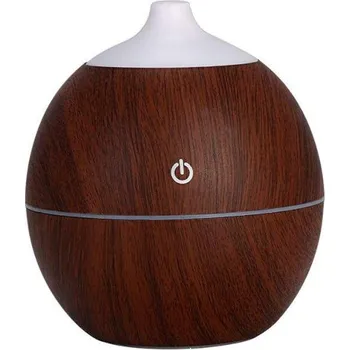 Aroma difuzér Hütermann W37 aroma difuzér 130ml tmavé dřevo - ultrazvukový, 3 LED barvy