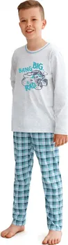 Chlapecké pyžamo Taro Mario 2651 šedé 134