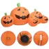 Party dekorace Nafukovací rodina dýní na Halloween 289306 5 LED 1,8 m