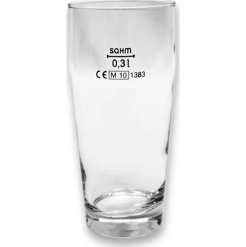 Sklenice sklen. 300ml, 1ks, VILÉM cejch