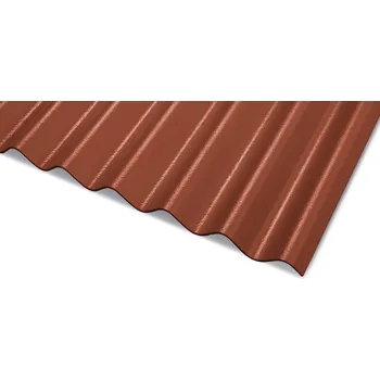 Cembrit A5 vlnitá 2500 x 918 mm, červená