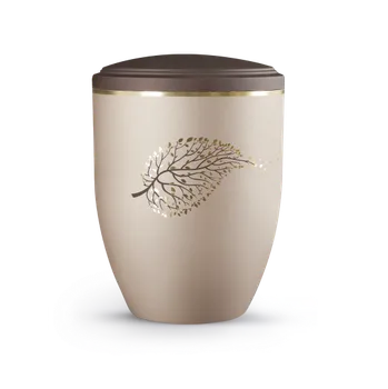 Smuteční dekorace Obal na urnu 3467-2M schránka na urnu kov