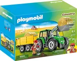 Playmobil 9317 Traktor s přívěsem