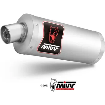 Auto-moto Koncovka výfuku MIVV DAKAR H.079.LDKX Nerez