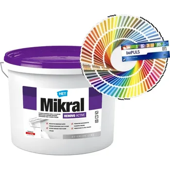 Fasádní barva Het Mikral renovo active - tónovaný - 12 kg Velikost balení: 12 kg, Odstín: FE - 944