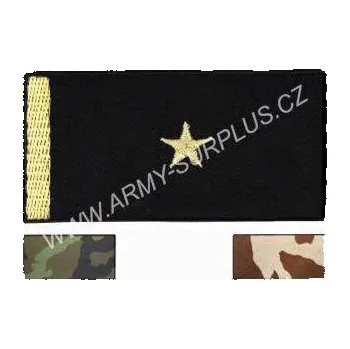 Nášivka NAVYS Nášivka hodnost major AČR Provedení: černá