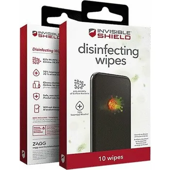 Dezinfekce InvisibleShield dezinfekční ubrousky 10 ks