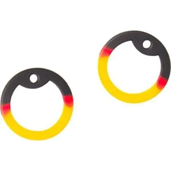 Vojenské psí známky Gumička (tlumítka) silikonová k U.S. DOG TAGS černá/žlutá 1ks