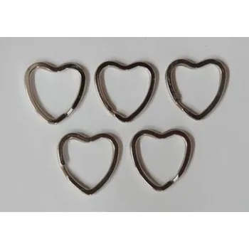 Kroužek na klíče srdce,hvězda