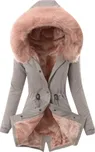 Dámská zimní bunda s kožíškem A1892…