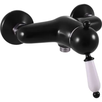 Vodovodní baterie Vodovodní baterie sprchová LABE, Barva: černá matná/chrom, Rozměr: 150 mm