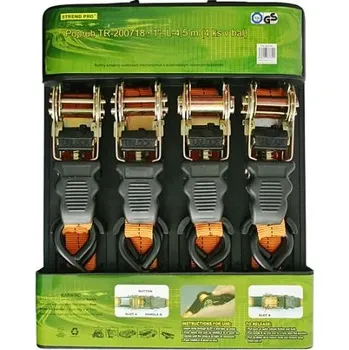 Upínací popruh Popruh TR-200718 1" 4,5m bal.4ks