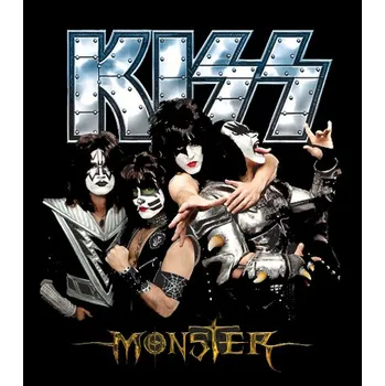 Nášivka nášivka na záda, zádovka Kiss - Monster