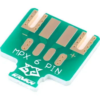 RC vybavení Pájecí destička MPX 6pin konektoru 2ks