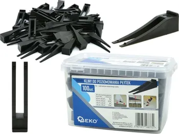 Geko G00431 klínky pro vyrovnávací systém na obklady a dlažbu