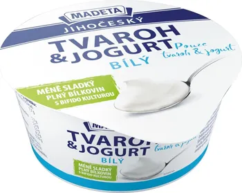 Madeta Jihočeský tvaroh & jogurt bílý 135 g