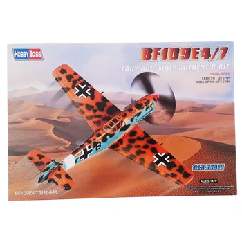 Plastikový model Hobbyboss - Messerschmitt Bf 109E-4/7, Luftwaffe, 1/72