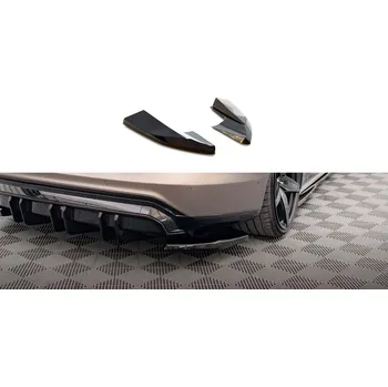 Tuning Splittery zadní boční V.2 Audi e-Tron GT / RS GT Mk1 černý lesklý plast