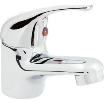 Vodovodní baterie Umyvadlová stojánková páková baterie Nancy B633.BK Hydroland