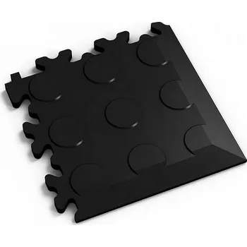 vinylová podlaha Speciální podlaha Roh FORTELOCK Industry ultra Penízky Černá