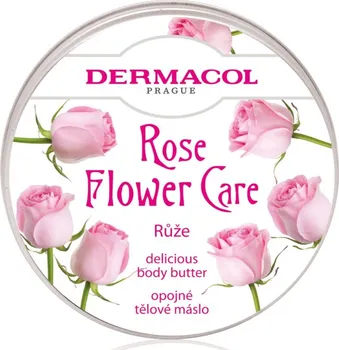 Tělový balzám Dermacol Flower Care tělové máslo růže 75 ml