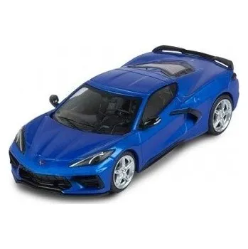 Dětské zboží IXO Models CHEVROLET CORVETTE C8 2020 METTALIC BLUE 316