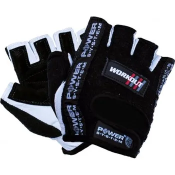 Fitness rukavice Fitness rukavice Workout POWER SYSTEM Černé