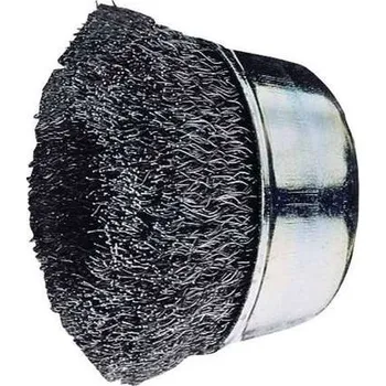 Brusný kotouč Pferd TBU 75/M14 INOX Hrncový kartáč - nesplétaný se závitem