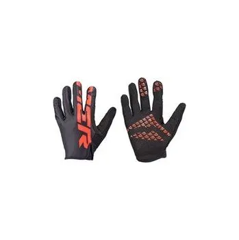 Cyklistické rukavice MERIDA - Rukavice dlouhé TRAIL černo/červené XL