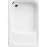 Polimat Obdélníková akrylátová sprchová vanička - hluboká Roni 120x80x26