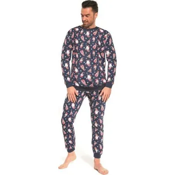 Pánské pyžamo Pyžamo Cornette dlouhé 195 Velikost: XL, Vzor: 1950226