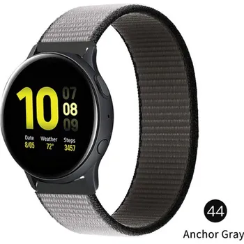 Nylonový Pásek Na Hodinky 20 Mm - Řemínek Varianta: Anchor Gray 44