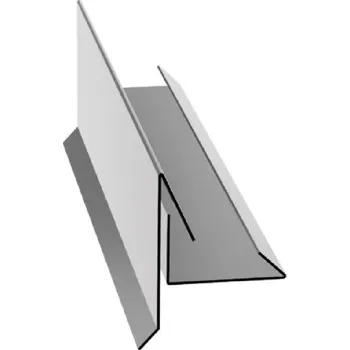 Střešní krytina Štítové lemování spodní - závětrná lišta BP2 aluzinek