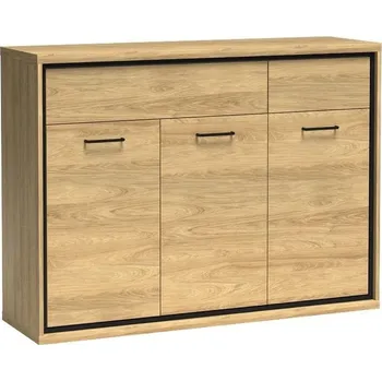 Komoda Komoda M7 MEDIOLAN hikora, 135 x 101 x 41 cm 