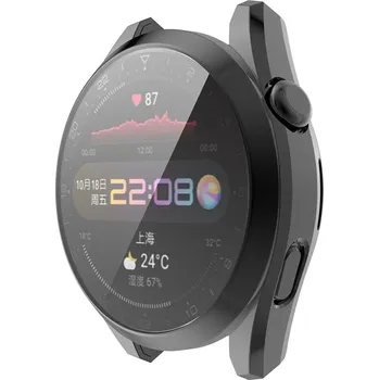 Příslušenství k chytrým hodinkám Silikonový Kryt Na Huawei Watch 3 Barva: Černá