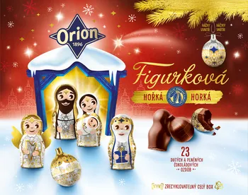 Čokoláda Nestlé Orion Figurková kolekce hořká 52 % 366 g