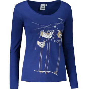 Dámské tričko Dámské triko s dlouhým rukávem ALTISPORT CARRYOVER ALW043169 KRÁLOVSKÁ MODRÁ XL