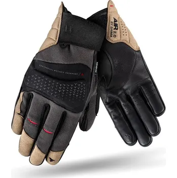 Moto rukavice SHIMA Letní rukavice na motorku Air 2.0 hnědé XL