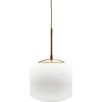 House Doctor Bílé závěsné světlo Gideon