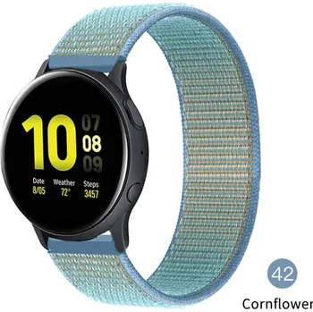 Příslušenství k chytrým hodinkám Nylonový Pásek Na Hodinky 20 Mm - Řemínek Varianta: Cornflower 42