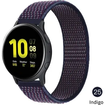 Příslušenství k chytrým hodinkám Nylonový Pásek Na Hodinky 20 Mm - Řemínek Varianta: Indigo 25