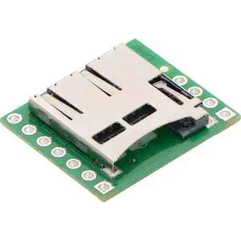 Příslušenství pro datový nosič Modul čtečky karet microSD - Pololu 2597