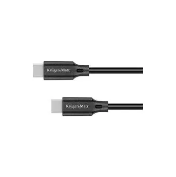Datový kabel Kabel KRUGER & MATZ KM1261 Basic USB C - USB C 2,5m