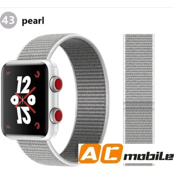 Příslušenství k chytrým hodinkám Nylonový Pásek Pro Apple Watch 42/44/45 Mm Možnosti: Pearl
