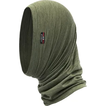 Nákrčník Devold Breeze Merino 150 Headover cameo melange uni čepice + DÁREK DLE VÝBĚRU!