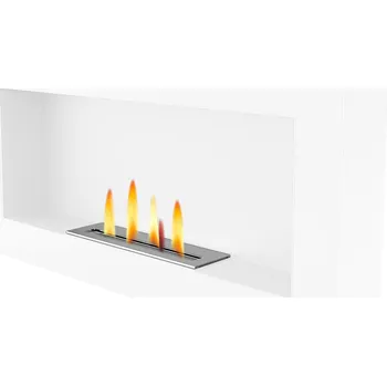 Biokrb UNIFLAM biokrb 90x40cm BOX bílý mat s dvojitou bio vložkou