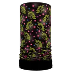 RDX Funkční nákrčník Elano s fleesem Jednorožci Zelený Vel. 1