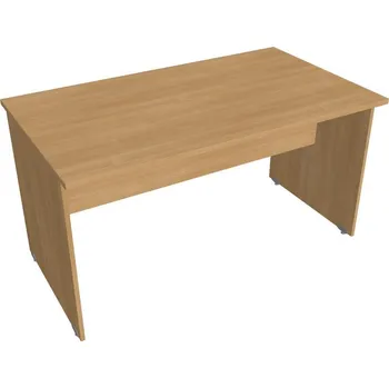 Kancelářský vozík HOBIS kancelářský stůl jednací rovný - GJ 1400, dub + doprava zdarma